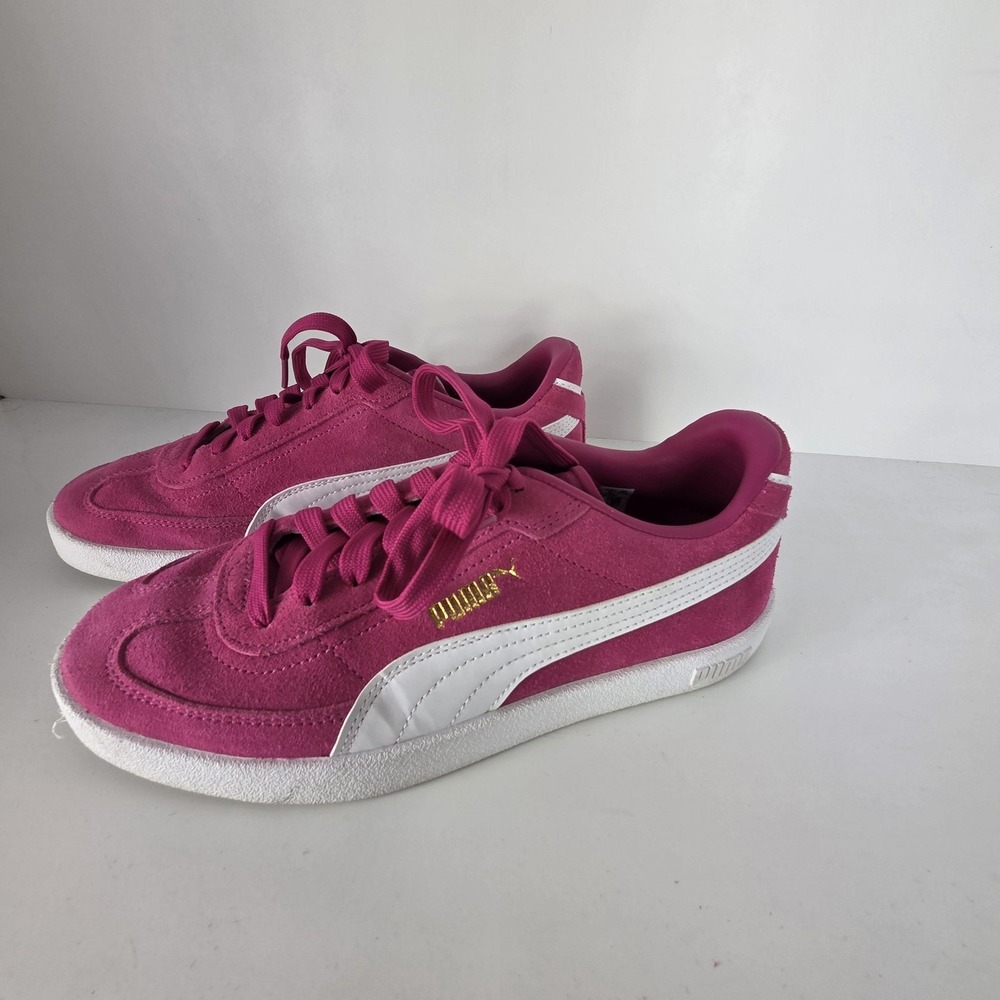 Puma Shoes Womens‎ 8 Pink Palermo Suede Low Top Athletic Training Sneakers